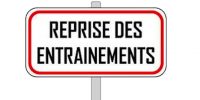 Reprise des entraînements